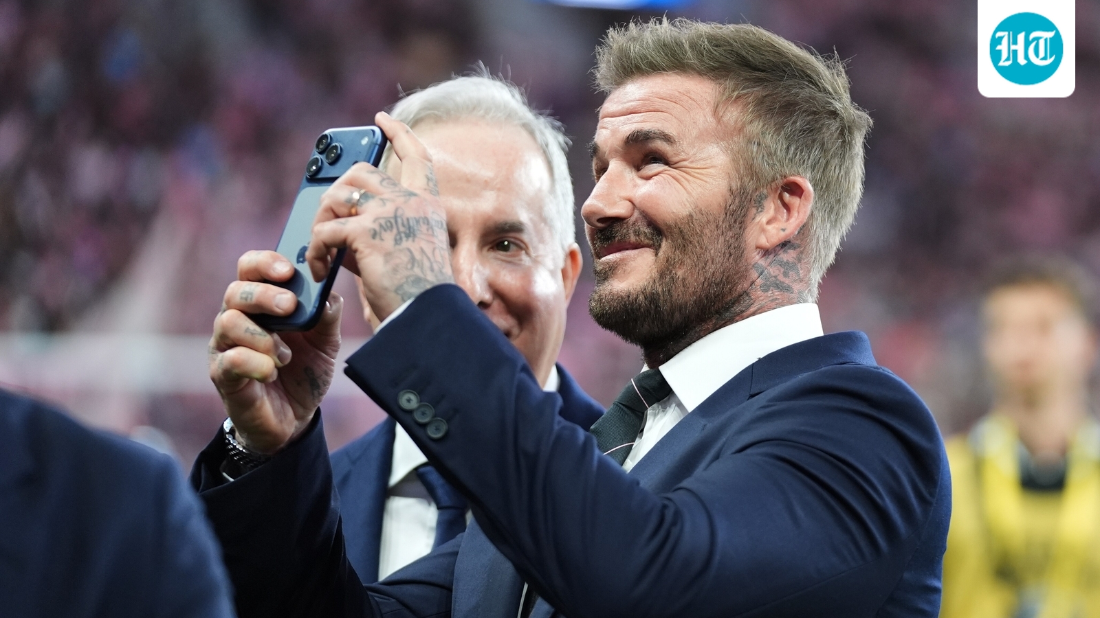 David Beckham becomes the UK's first billionaire sportsman with a net worth of 1.185 billion pounds