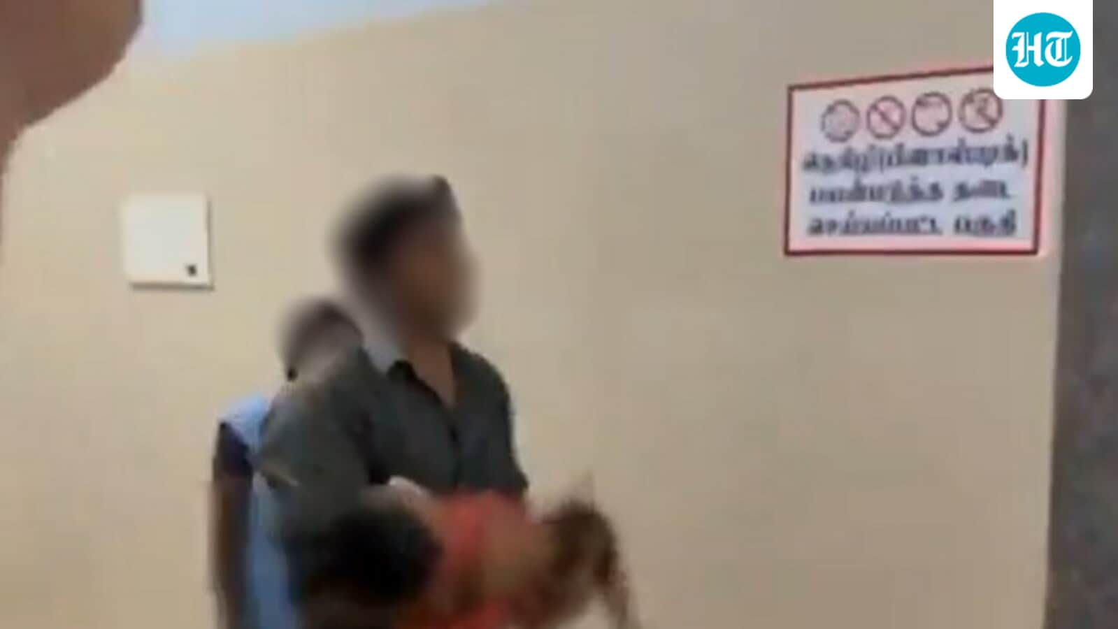 Heart-wrenching video shows man crying as he holds lifeless body of son after Vijay's Karur rally stampede