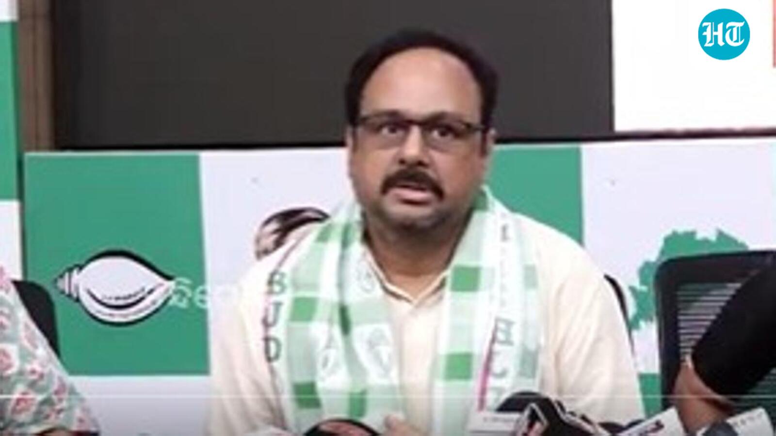 BJD appoints Manas Mangaraj as Rajya Sabha leader after exit of Sasmit Patra