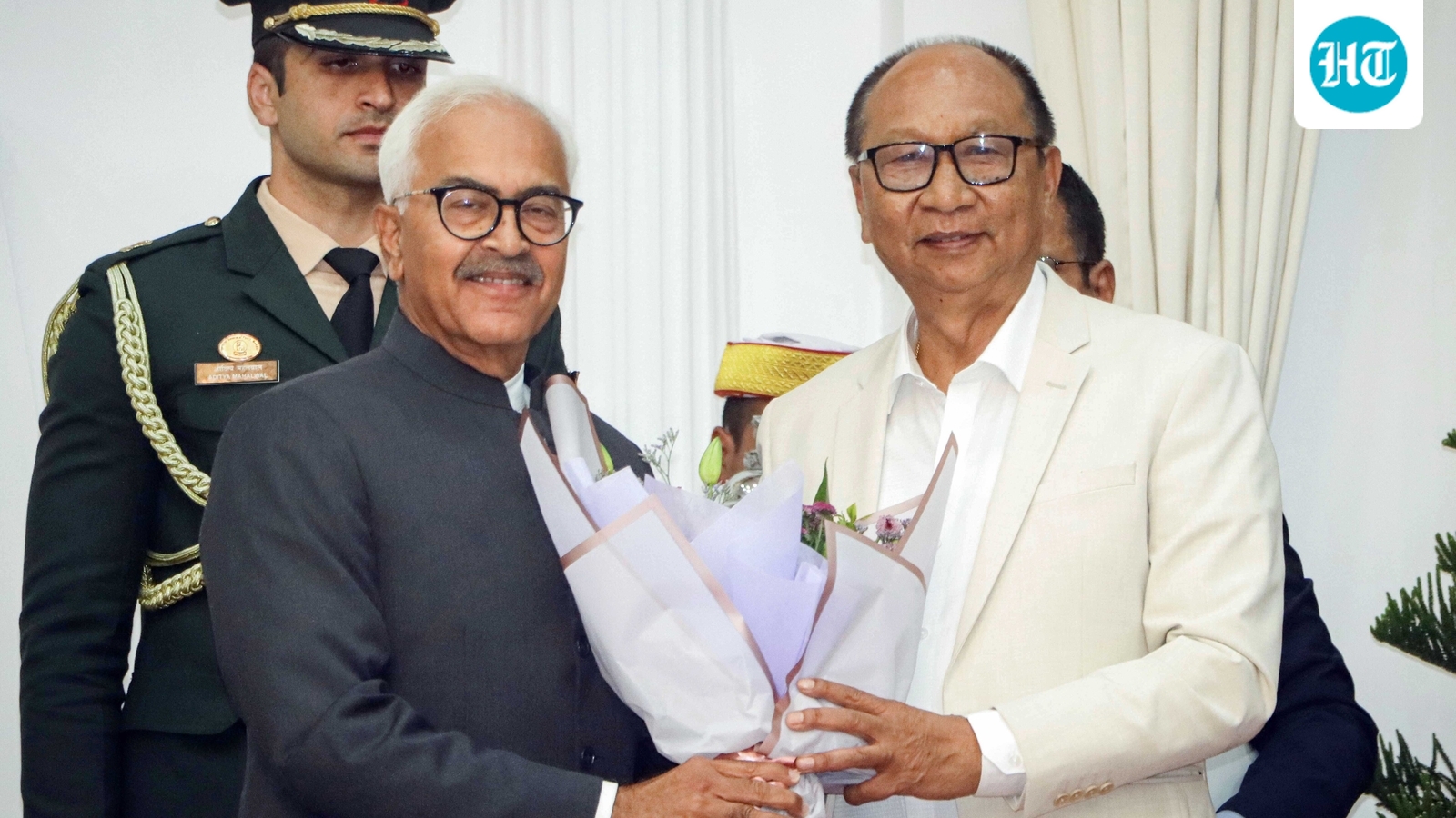 Yumnam Khemchand Singh sworn in as Manipur CM after 12 months of President rule in state