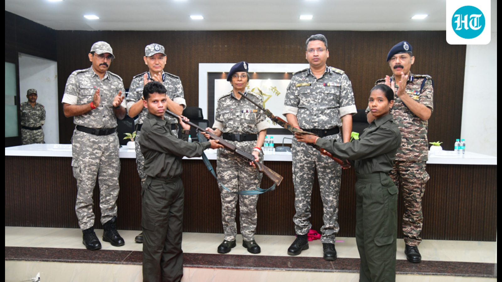 11 Maoists surrender in Maharashtra’s Gadchiroli