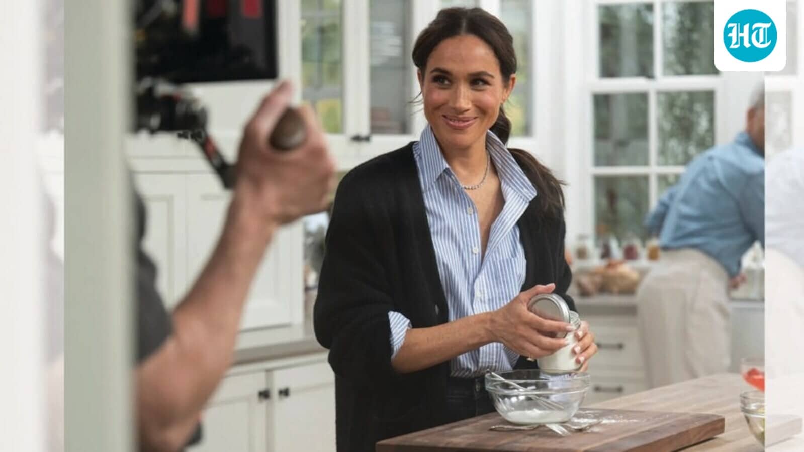 Meghan Markle stuns in white ensemble, switches to edgier dark look next day at Paris Fashion Week: Photos surface