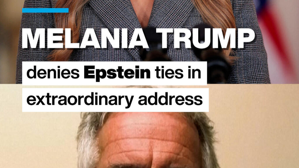 #Melania Trump denies #Epstein ties in extraordinary address