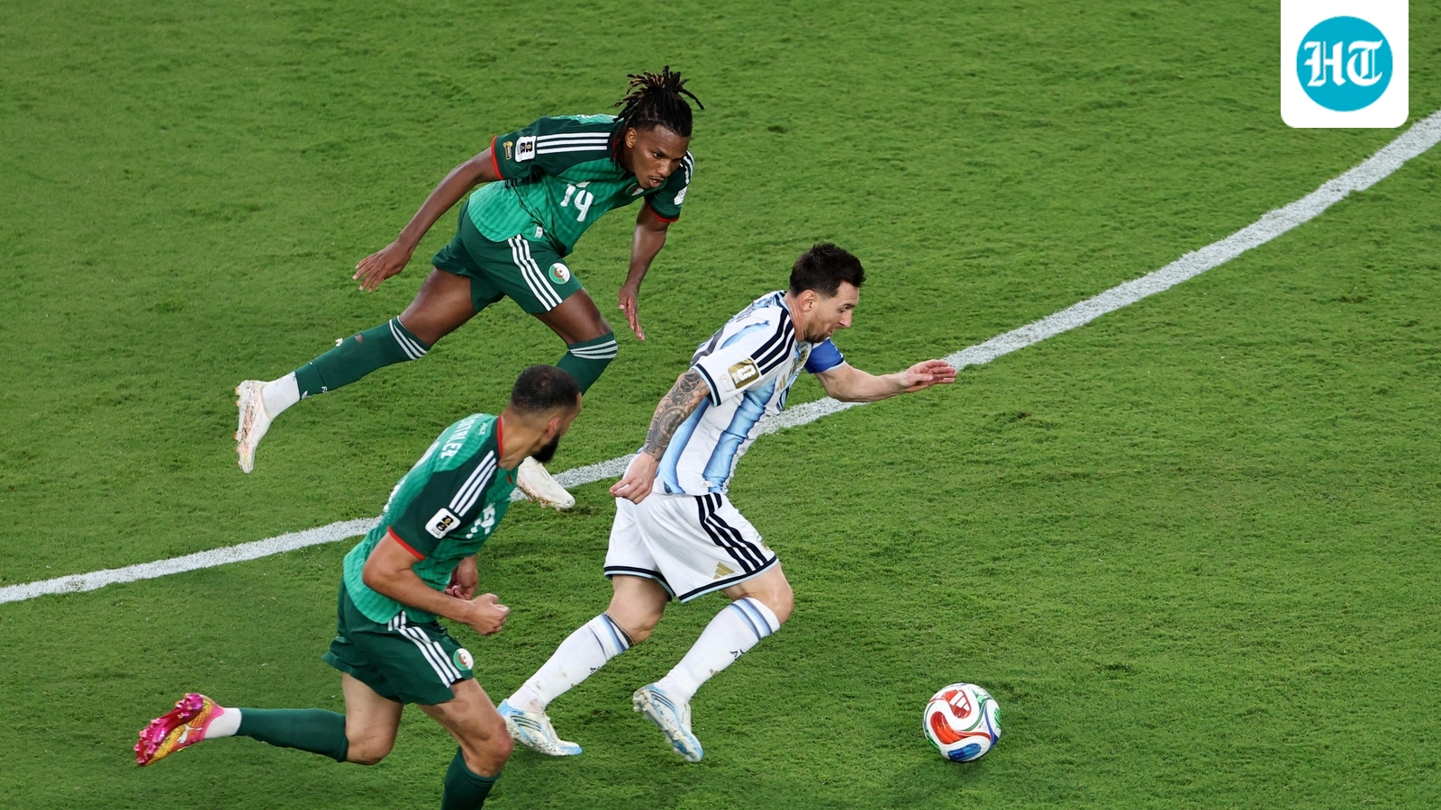 Algeria file official complaint with FIFA after referee doesn't show Lionel Messi red card: ‘Cannot remain silent’