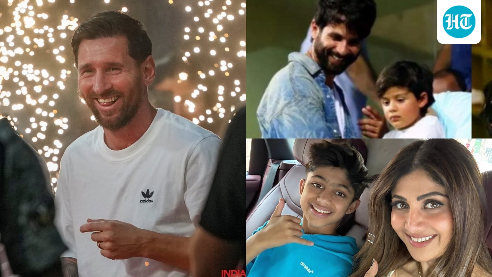 'Now you are a GOAT dad': Shahid Kapoor’s kids meet Lionel Messi; Shilpa Shetty calls it son’s dream come true