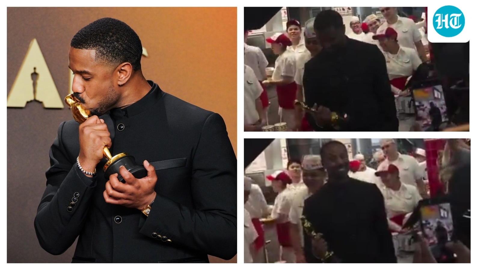 Michael B Jordan celebrates his Best Actor Oscar win with burger run, internet calls it the ‘most real moment’