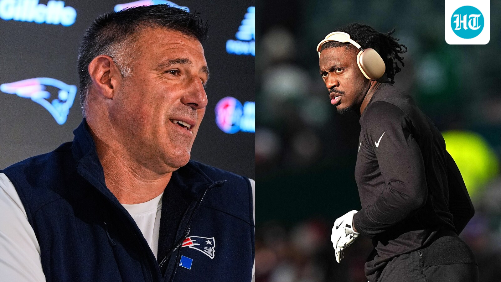 Mike Vrabel's 3-word reaction to potential AJ Brown trade as insider claims it's ‘done deal’