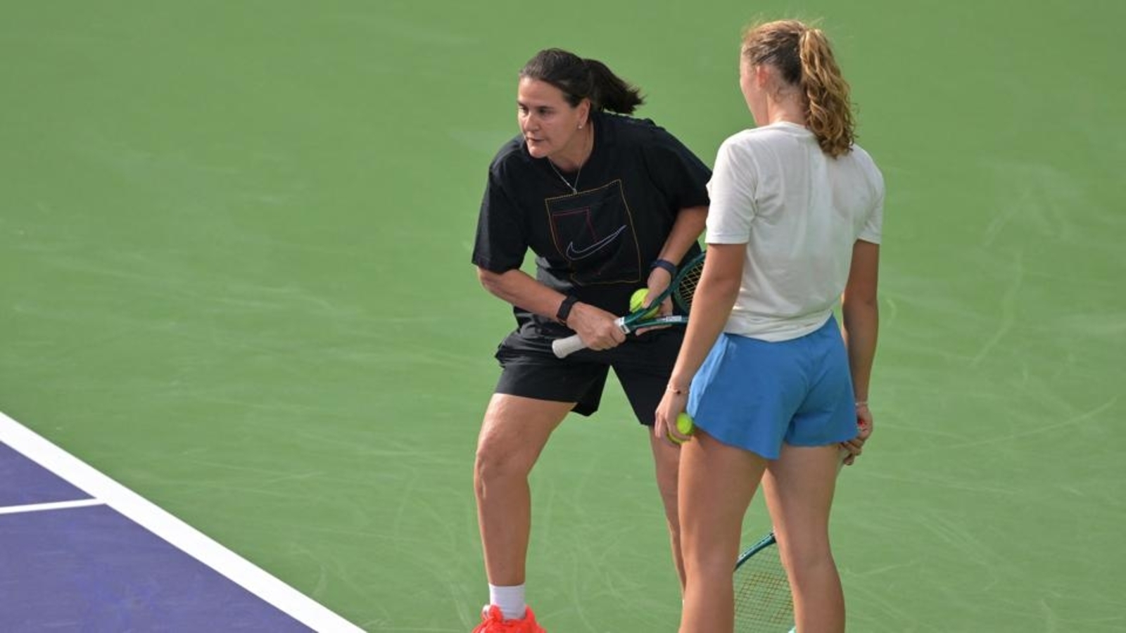 Who is Mirra Andreeva's coach? Meet Conchita Martínez