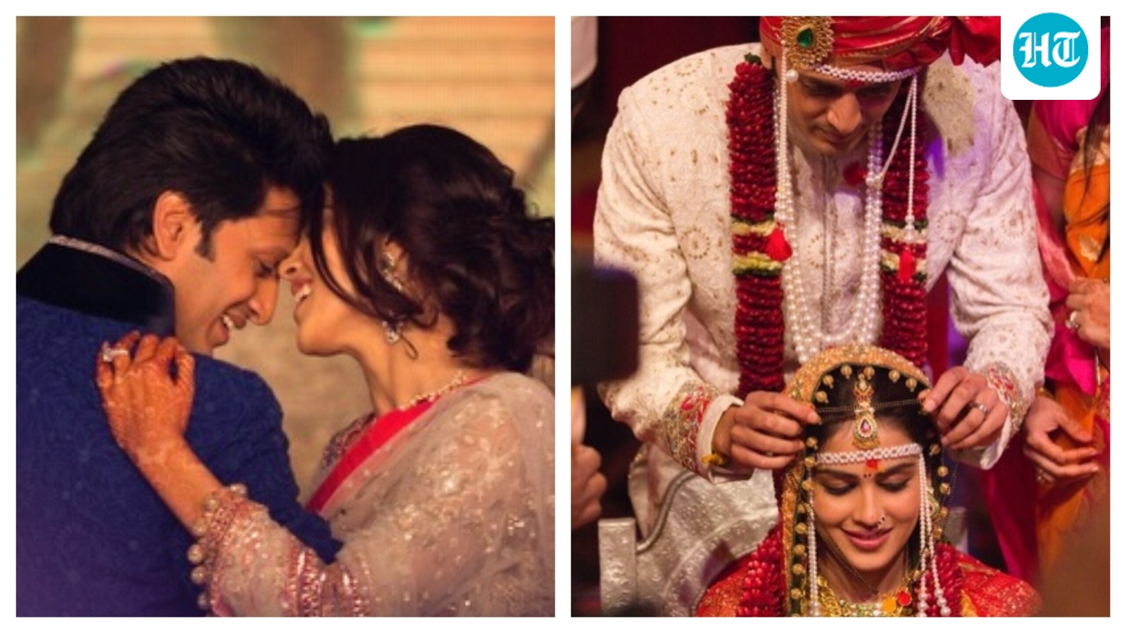 Genelia D'Souza, Riteish Deshmukh celebrate 14th anniversary, share pics from their Marathi and Christian weddings