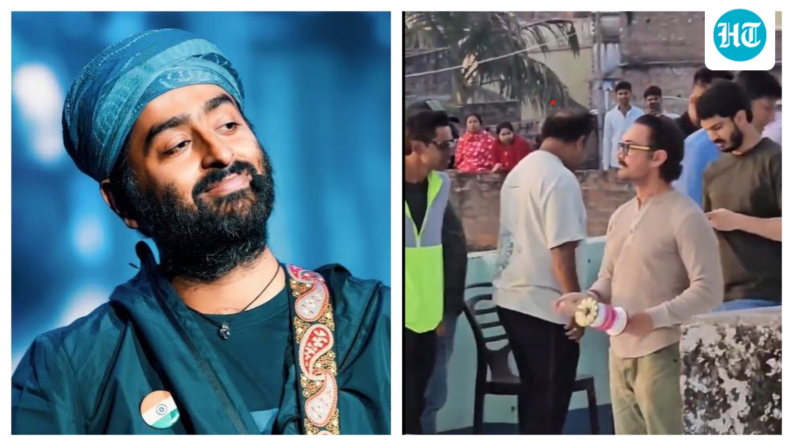 Arijit Singh gets a visit from Aamir Khan after 'retirement' from Bollywood, bonds with actor over kite-flying