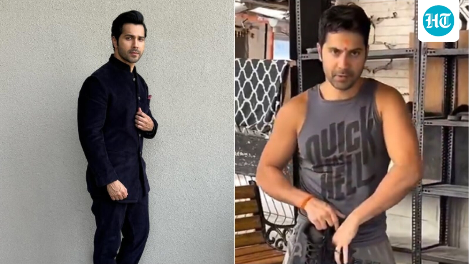 ‘Who goes to temple in baniyan-short?’ Varun Dhawan trolled over outfit during temple visit
