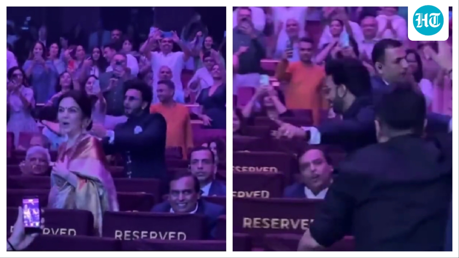 Ranveer Singh shakes a leg with Nita Ambani at NMACC event, even Mukesh Ambani can't stop smiling