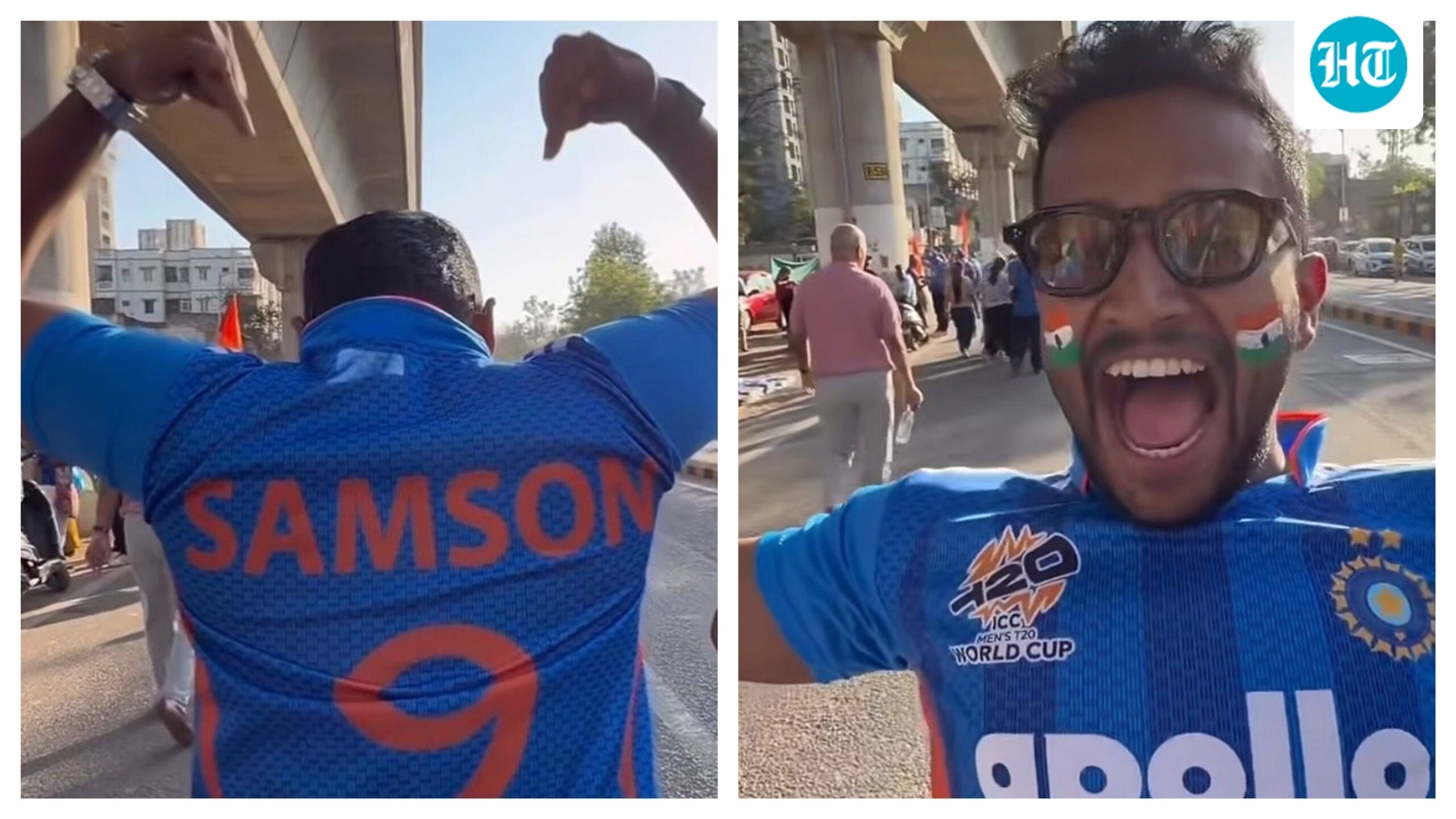 Basil Joseph turns superfan, picks up Sanju Samson jersey outside T20 World Cup final in Ahmedabad