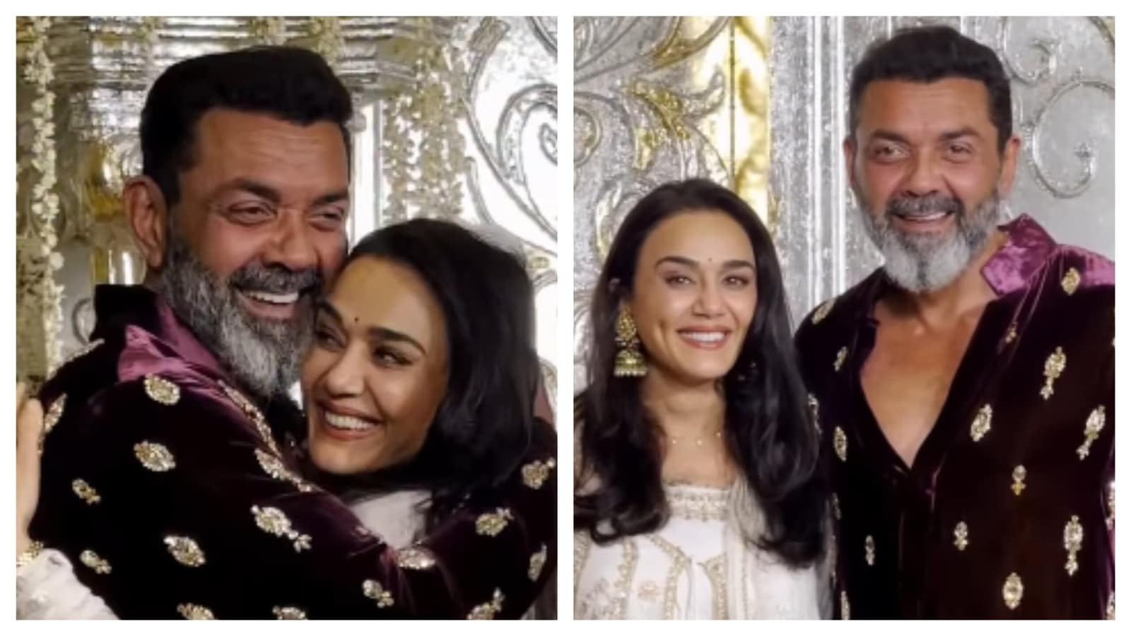 Bobby Deol and Preity Zinta reunite at Manish Malhotra’s Diwali party, fans demand Soldier 2