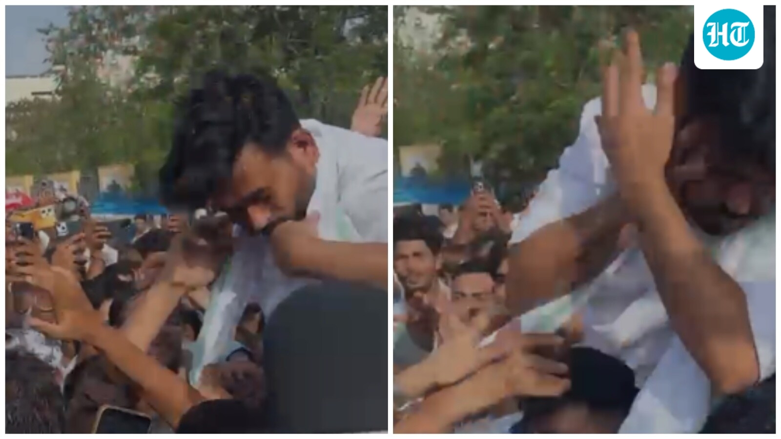 CJP founder Abhijeet Dipke slapped multiple times, beaten before addressing crowd in Jaipur | VIDEO