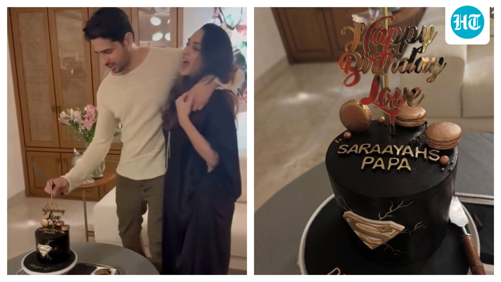 'Saraayah’s Papa' Sidharth Malhotra turns 41: Kiara Advani sings, gives fans a peek into his first birthday as a dad