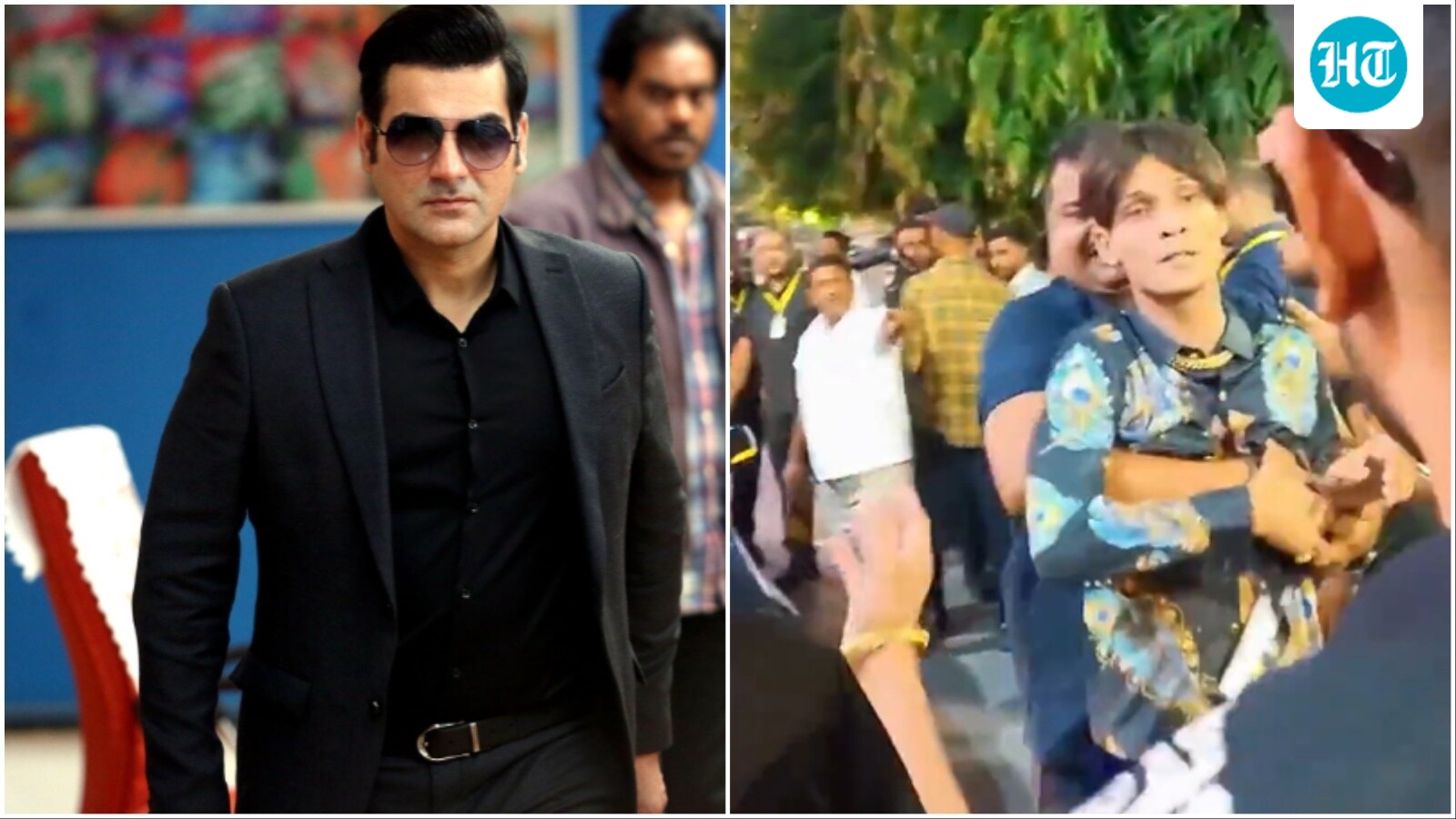 Man forcefully enters Arbaaz Khan's car at Kolkata event; slapped, dragged out by security. Watch