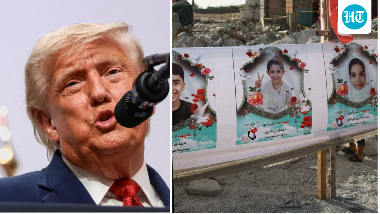‘War is nasty’: Trump says US strike on Minab that killed 168 children in Iran was ‘a mistake’
