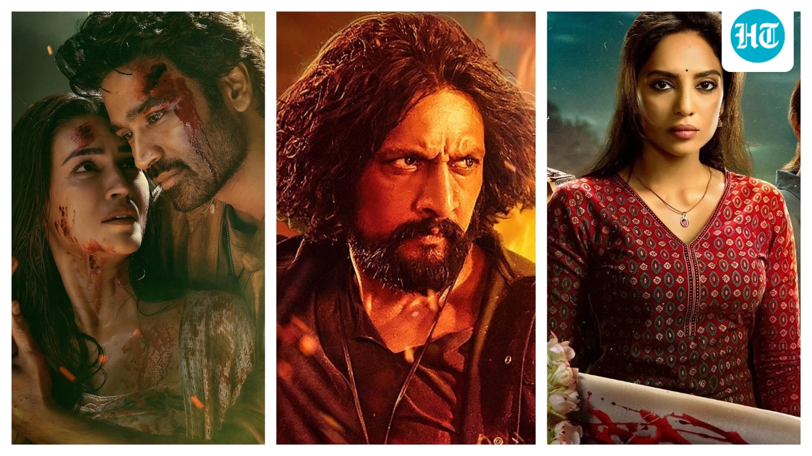 What to watch this weekend on OTT: From Dhanush's Tere Ishk Mein, Sudeep's Mark to Sobhita's Cheekatilo