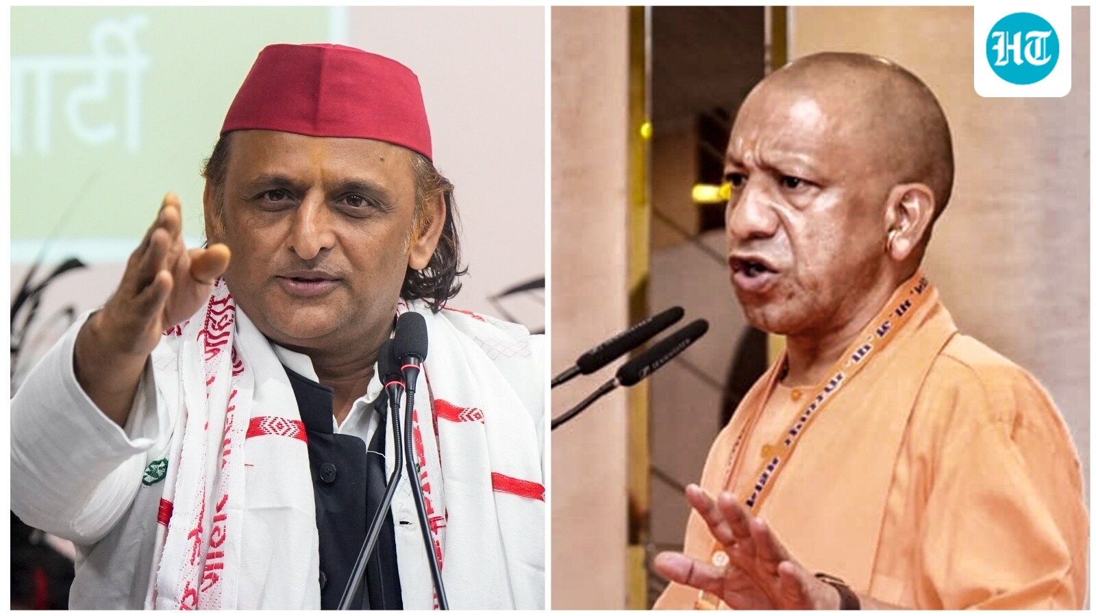 Akhilesh Yadav accuses BJP of ‘chanda chori’, Yogi says ‘your people shot at Ram devotees’
