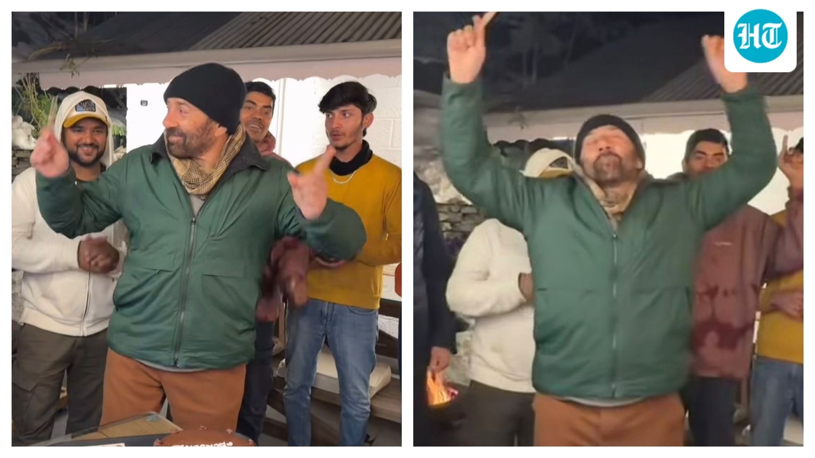 Sunny Deol breaks into song and dance, cuts cake to celebrate Border 2 success. Watch