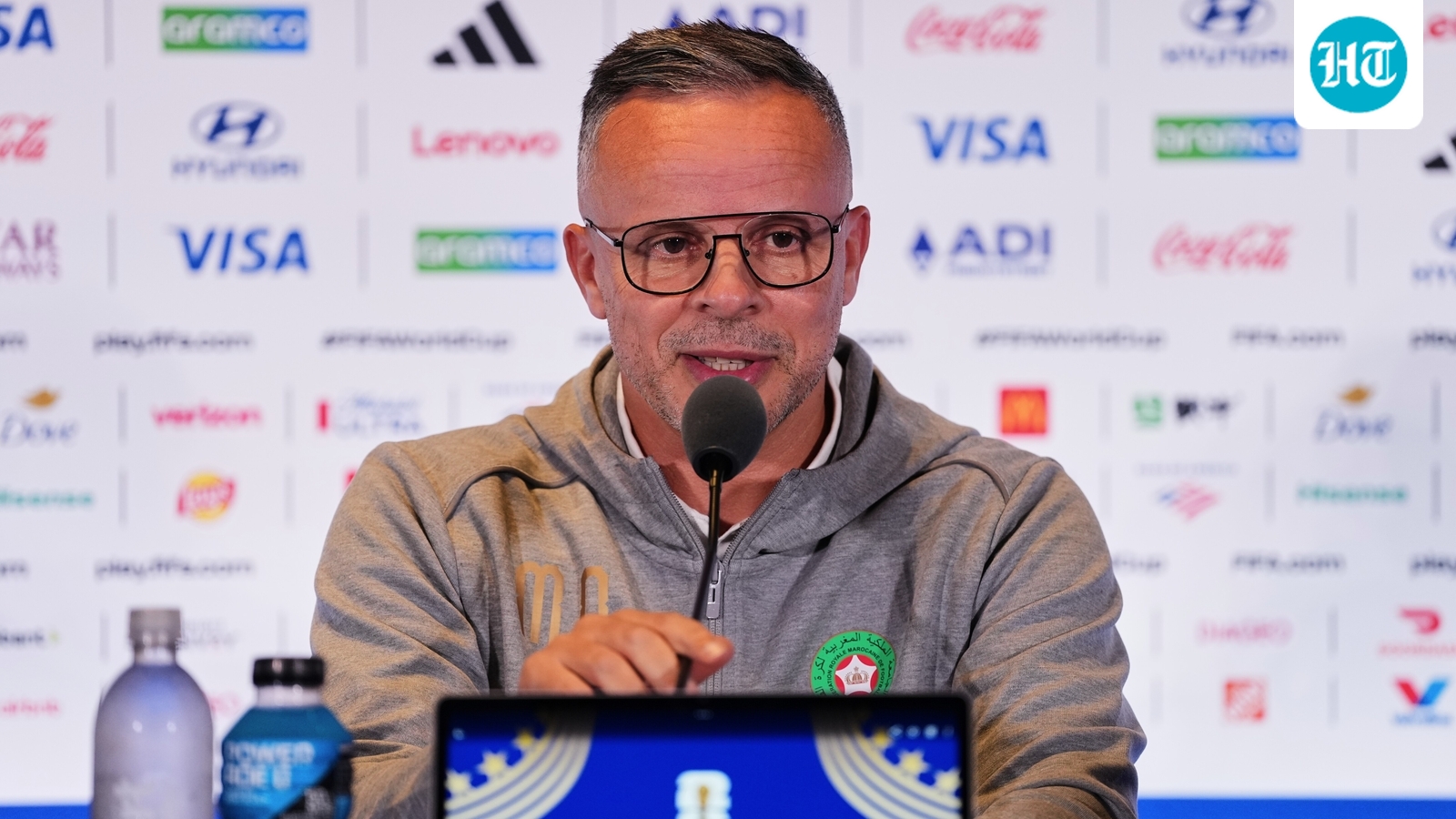 Morocco boss hints at costly VAR blunder before Kylian Mbappe strike: 'It was a handball'