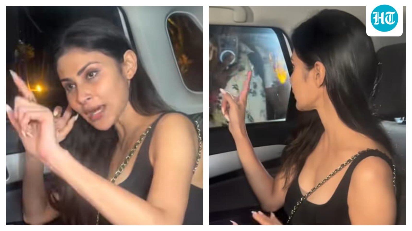 Mouni Roy fumes as paparazzi continue filming her inside her car, angrily tells them ‘band karo’