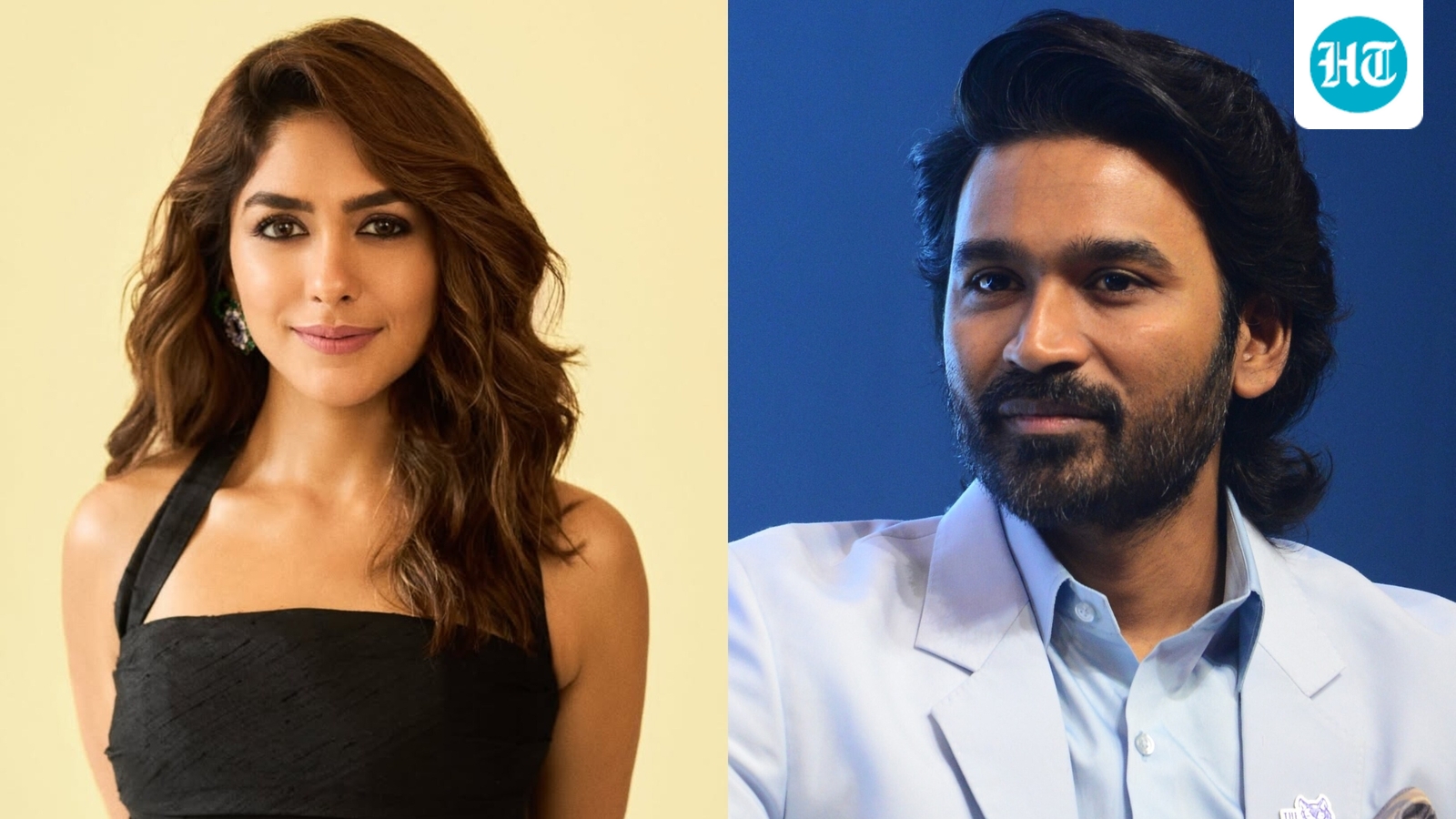 Dhanush, Mrunal Thakur spark dating rumours again with his comment on her post; fans point out a 3 connection
