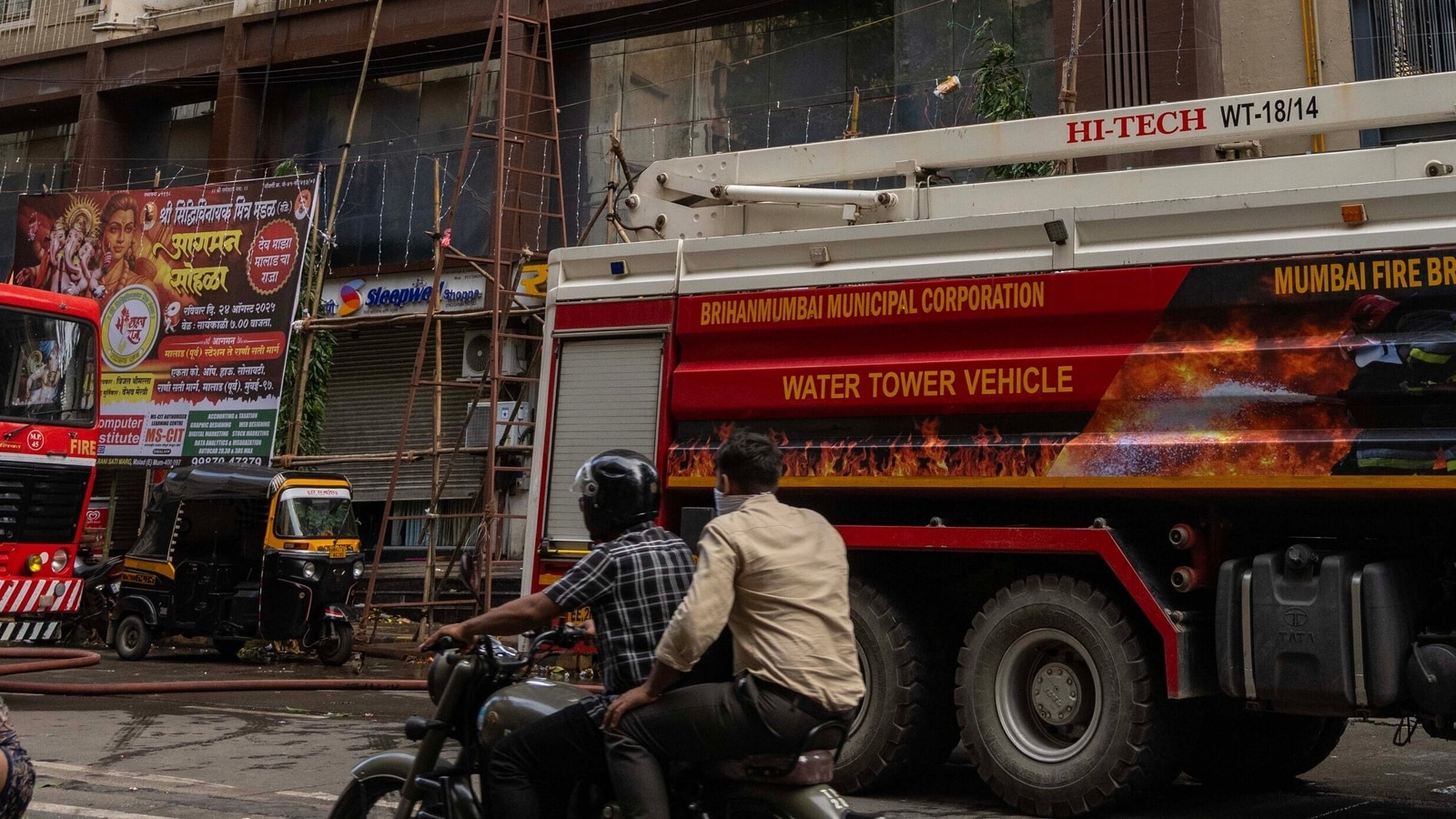 One dead, 18 injured in fire at 24-storey building in Mumbai’s Dahisar, rescue on