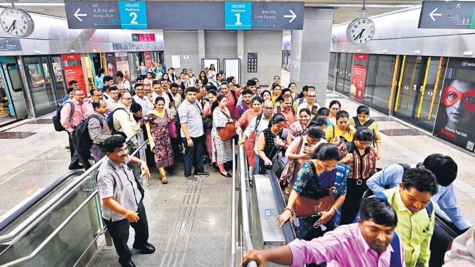 Cuffe Parade to Aarey in 45 mins: Mumbai metro line 3 now fully operational