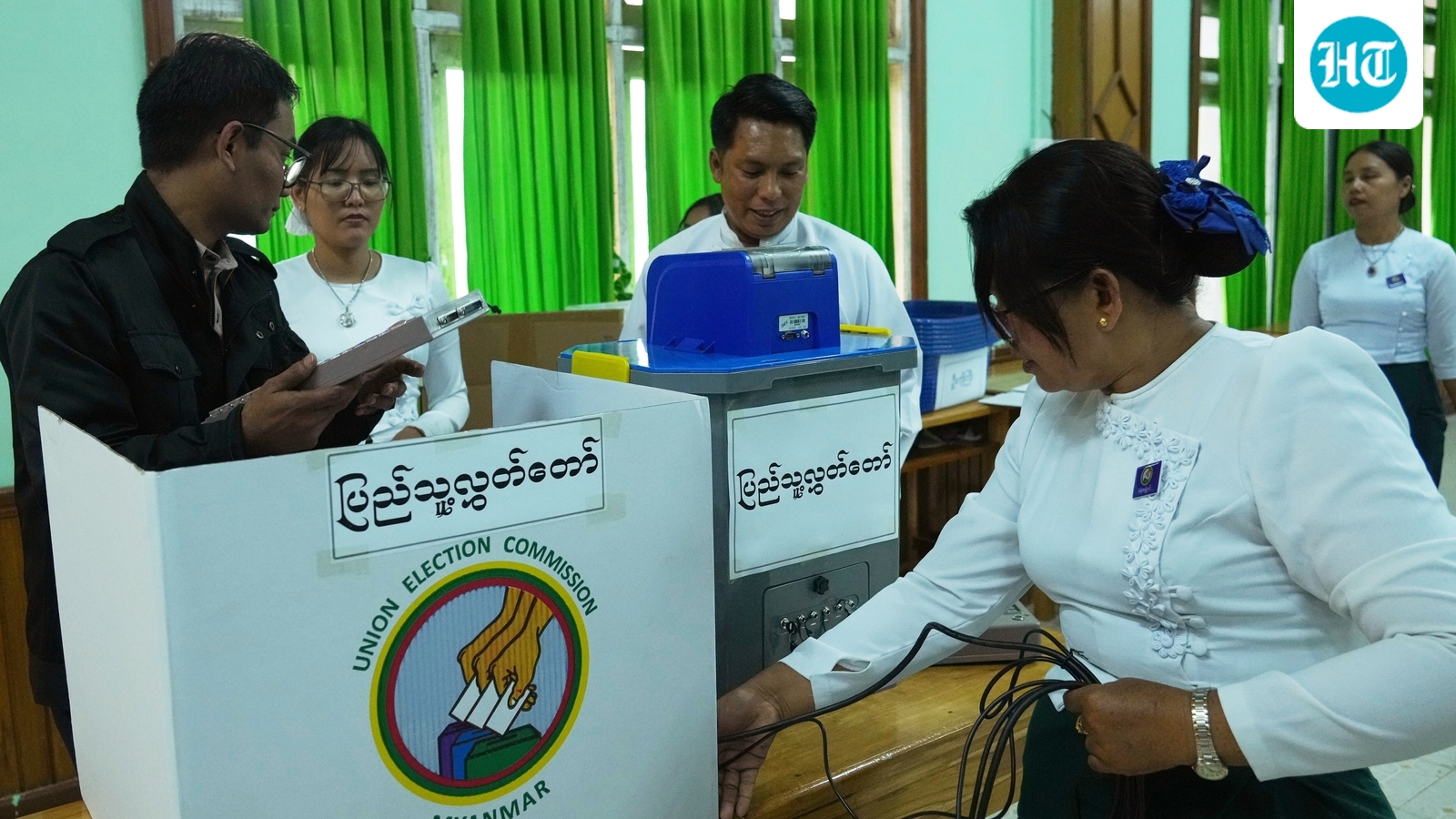 Weak turnout seen in Myanmar's phased election, first since 2021 coup