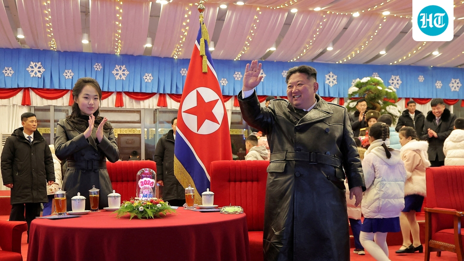 North Korea leader Kim Jong Un's daughter Ju Ae makes public visit to state mausoleum