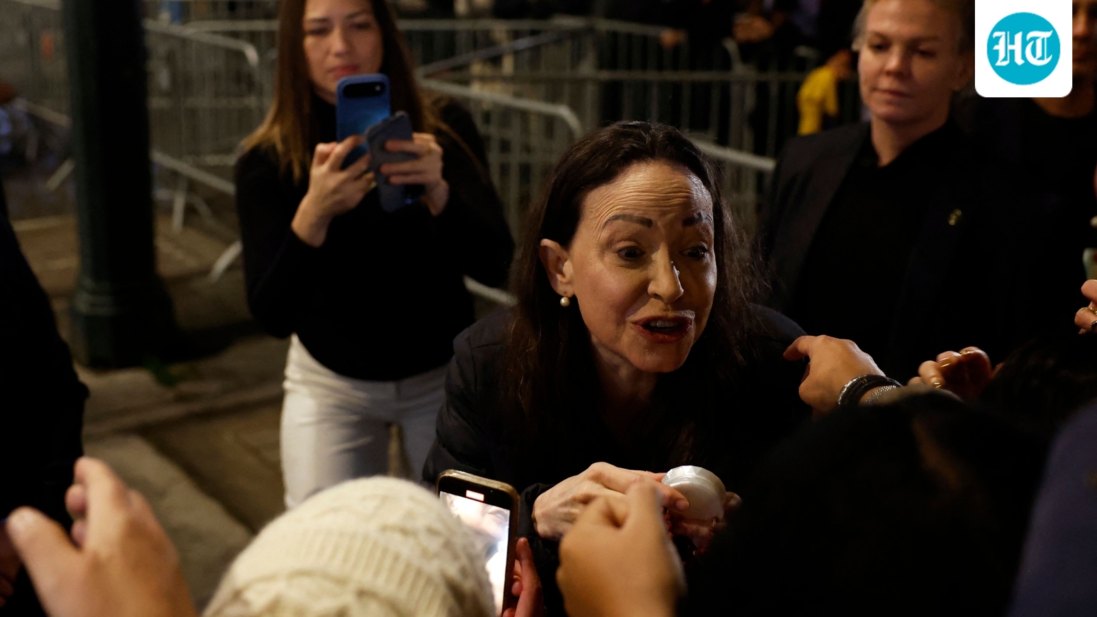 Out of hiding, Venezuela's nobel laureate Machado vows to return to end 'tyranny'