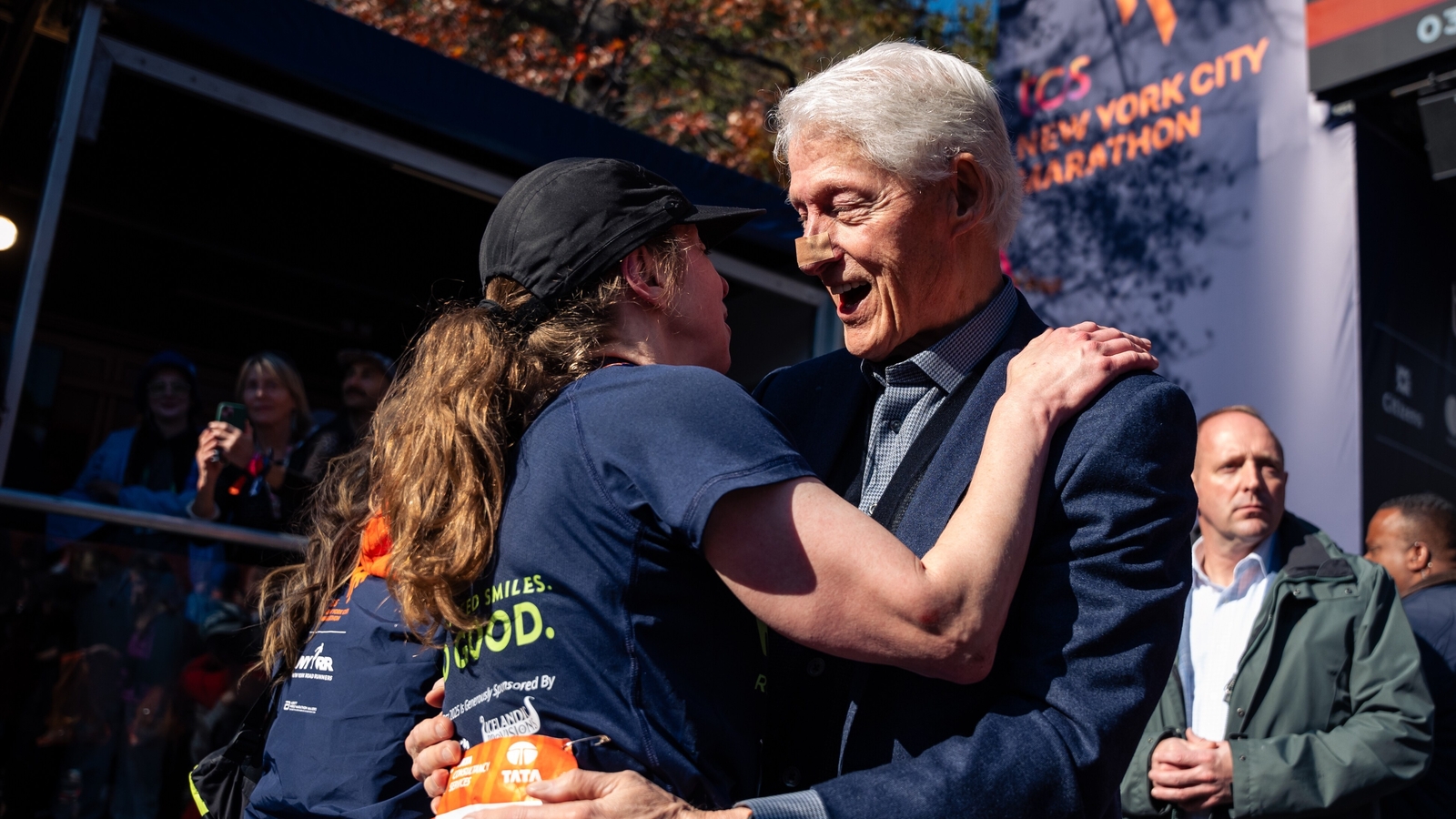Bill Clinton injured? Ex-president seen with mysterious bandage, sparking health concerns