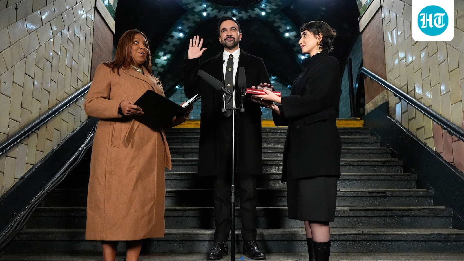 Zohran Mamdani sworn in as New York’s first Muslim mayor, takes oath on Quran