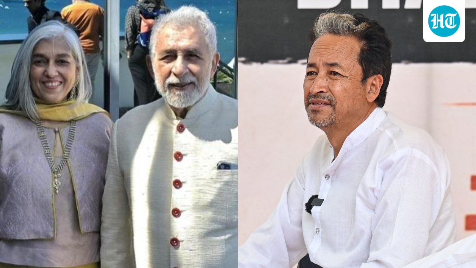 ‘We need you’: Naseeruddin Shah, Ratna Pathak Shah urge Sonam Wangchuk to end hunger strike as his health worsens