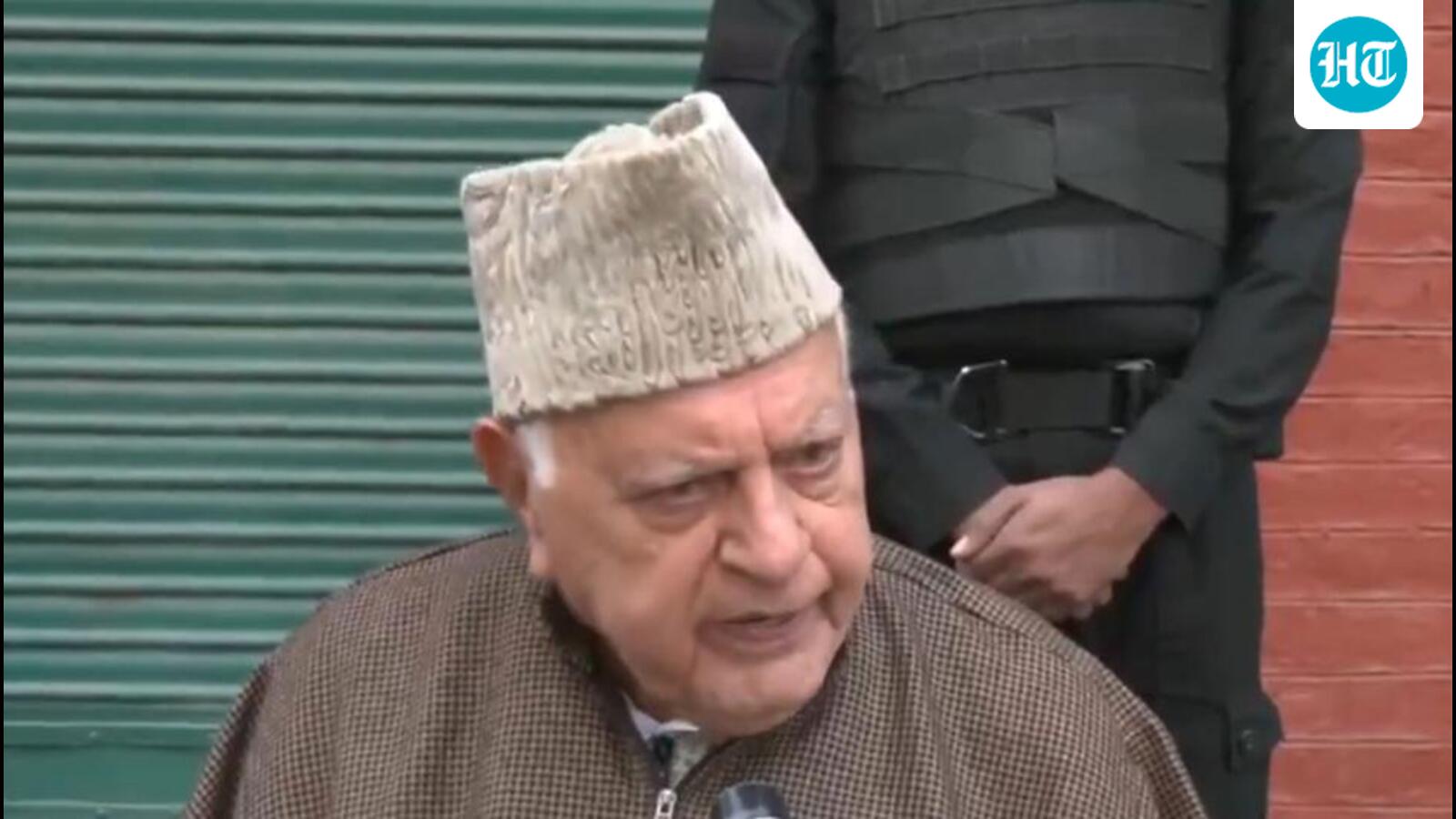 This is our mistake... need for thorough investigation: Farooq Abdullah on Nowgam Police Station blast