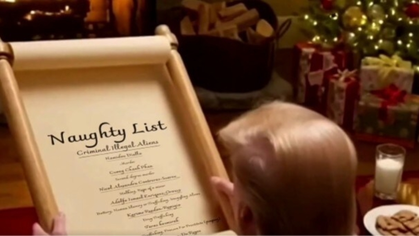 Trump brutally mocked as White House 'Santa's Naughty List' video goes viral, ‘This cant be real’