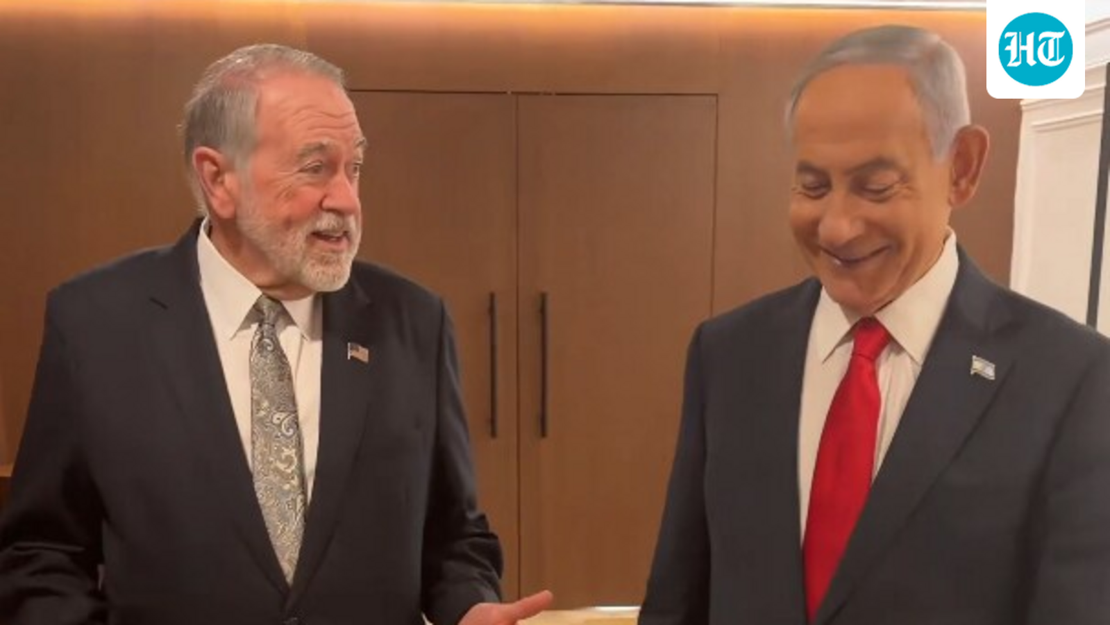 In fresh ‘proof of life’, Netanyahu posts video with US Ambassador, takes jibe at Ali Larijani’s death