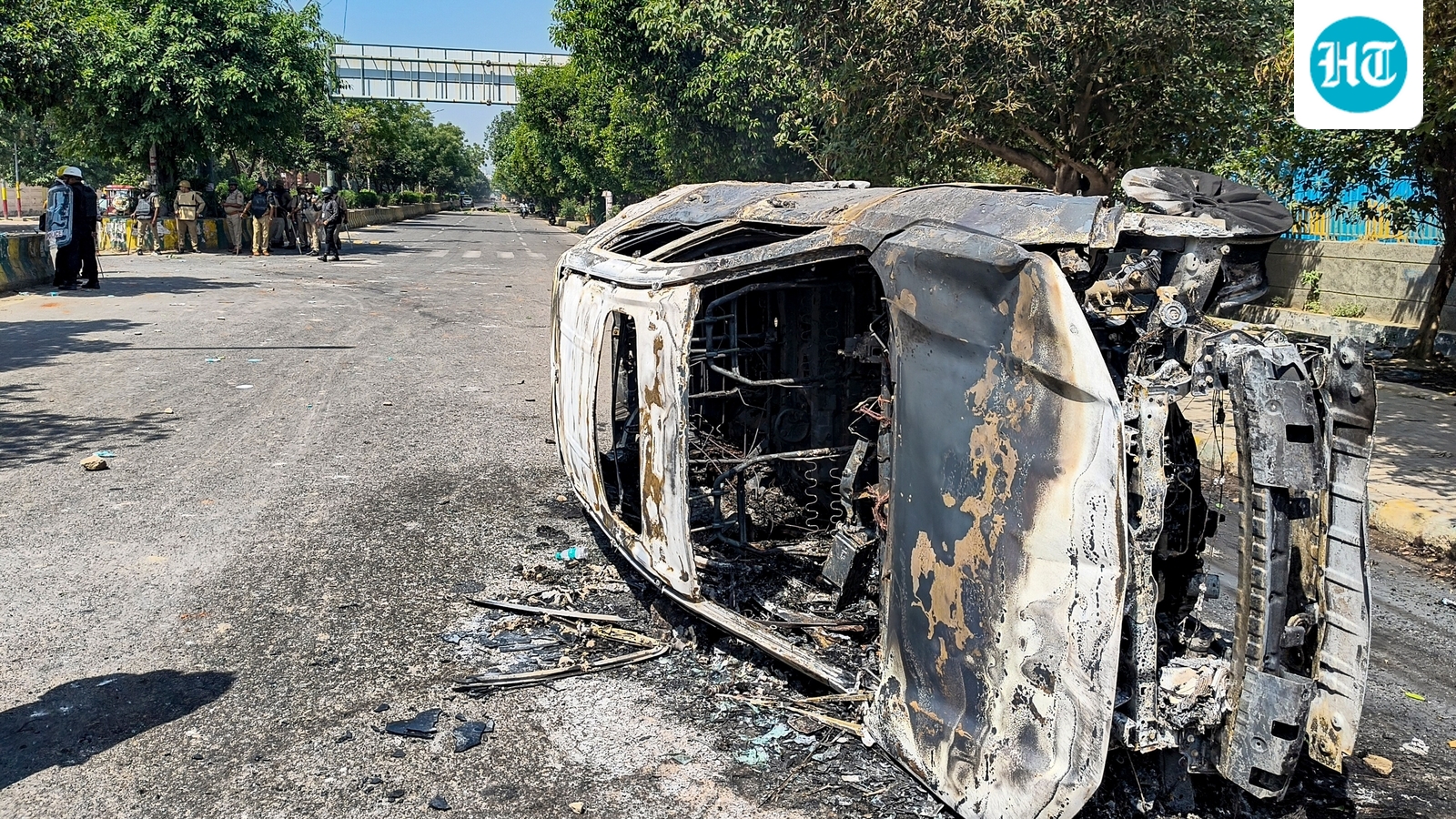 Cars burnt, roads blocked in Noida amid workers' protest; commuters describe horror