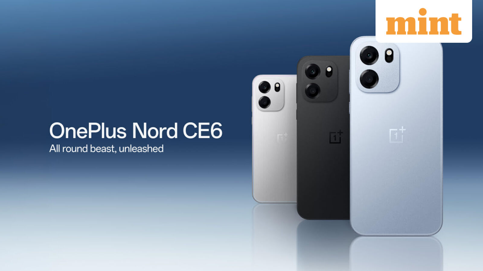 OnePlus Nord CE6 launched in India with 8,000mAh battery, price starts at  ₹29,999