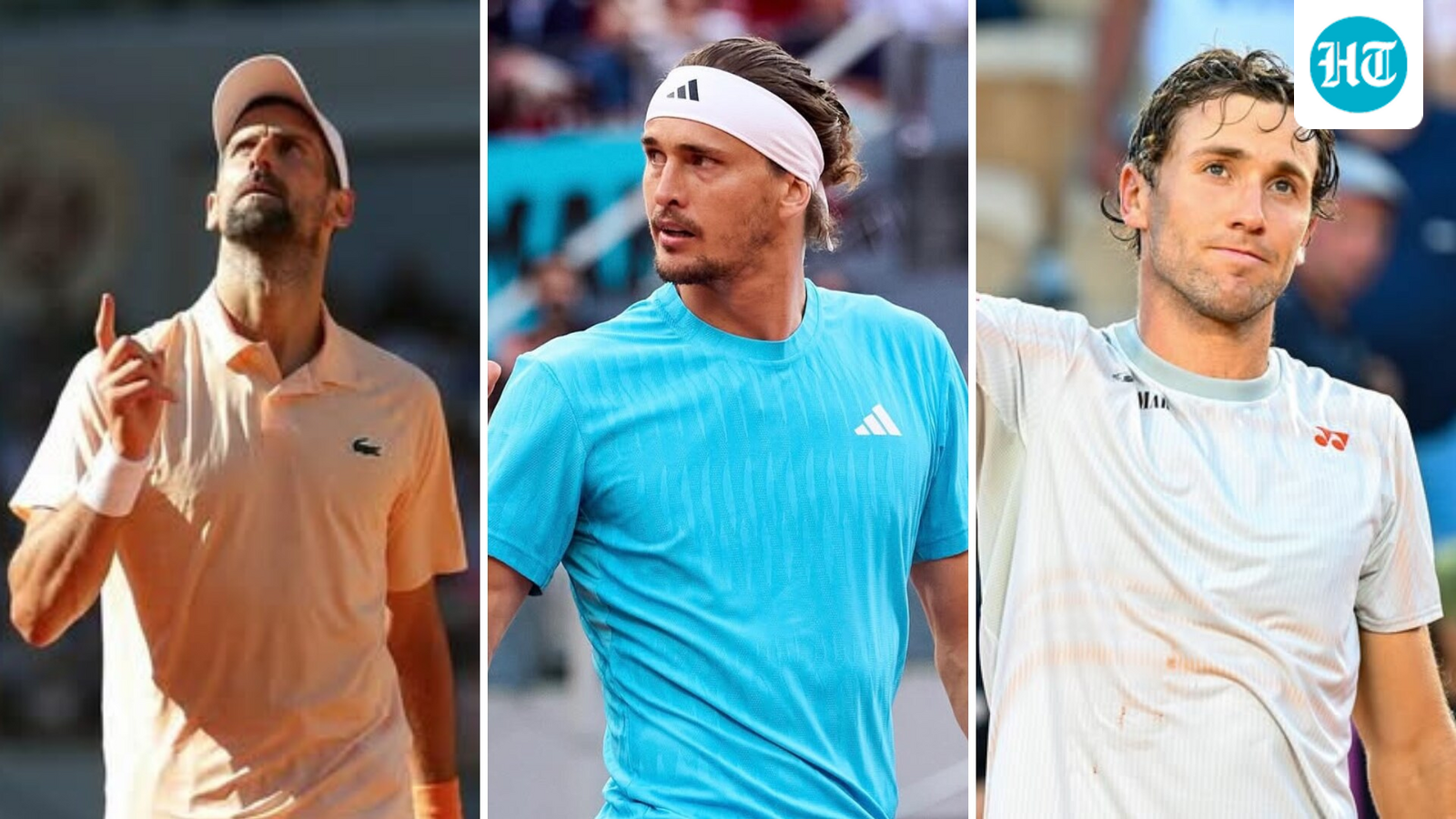 French Open odds update: Zverev biggest gainer after Djokovic's exit; Ruud's chances fade