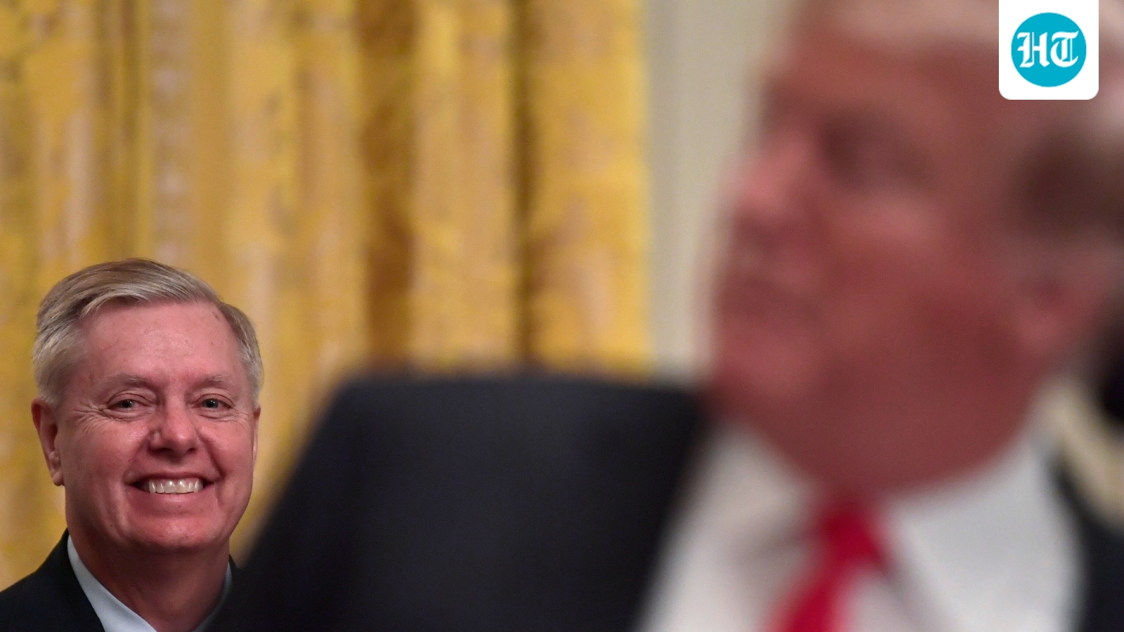 ‘In honour of Lindsey’: Trump on bill that could hike tariffs on India, China