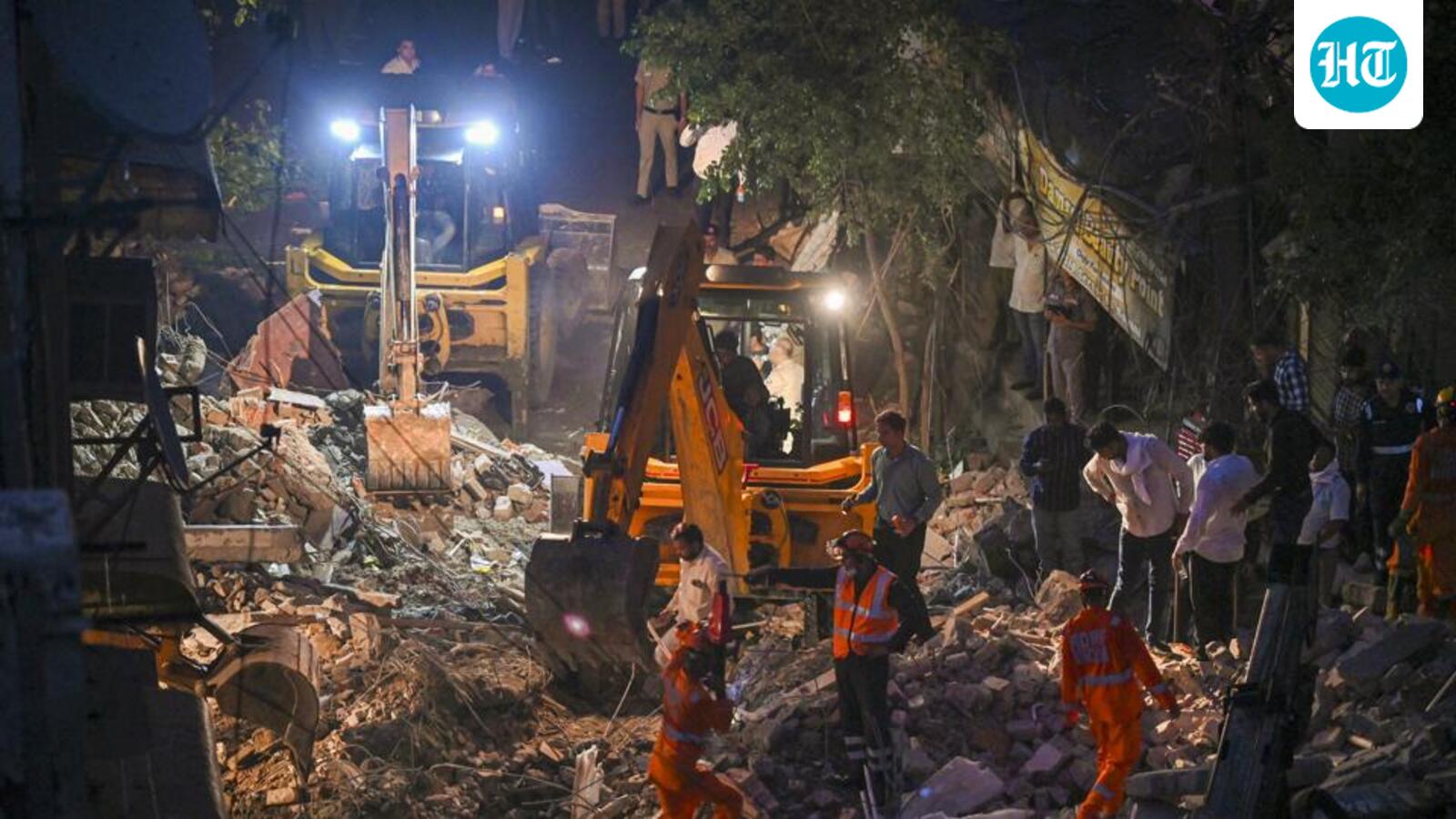 Rohini building collapse: 2 more bodies pulled out of debris; toll rises to 3