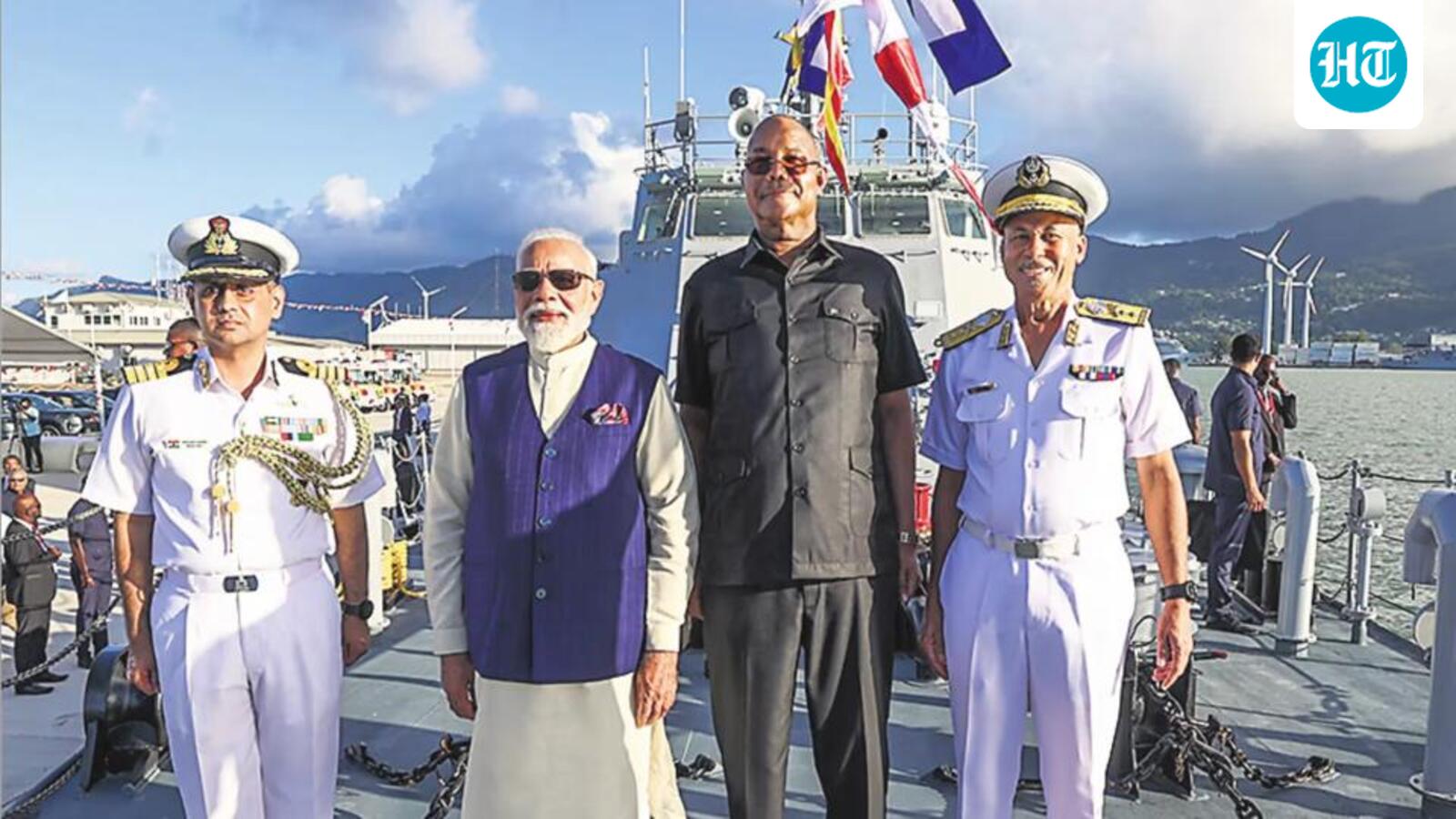 India hands over patrol vessel to Seychelles during Modi visit