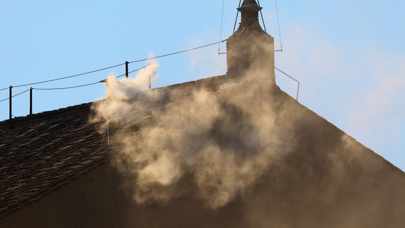 New pope elected as White Smoke billows from Sistine Chapel chimney
