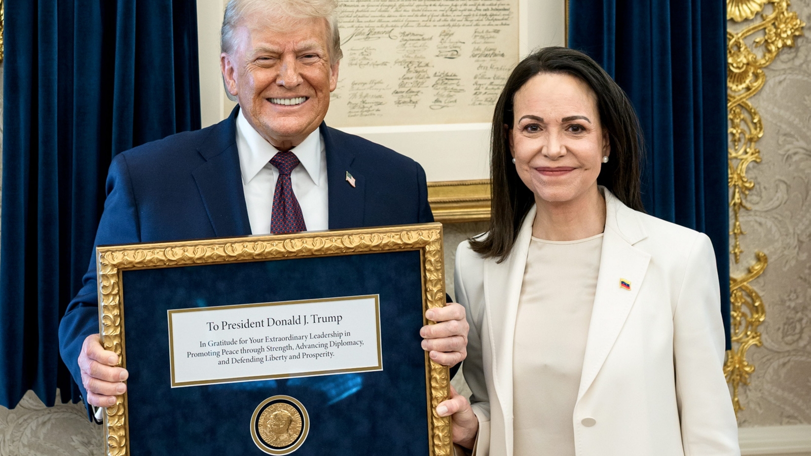 'Laureate remains recipient': What Nobel Committee said on Maria Machado's prize 'transfer' to Trump