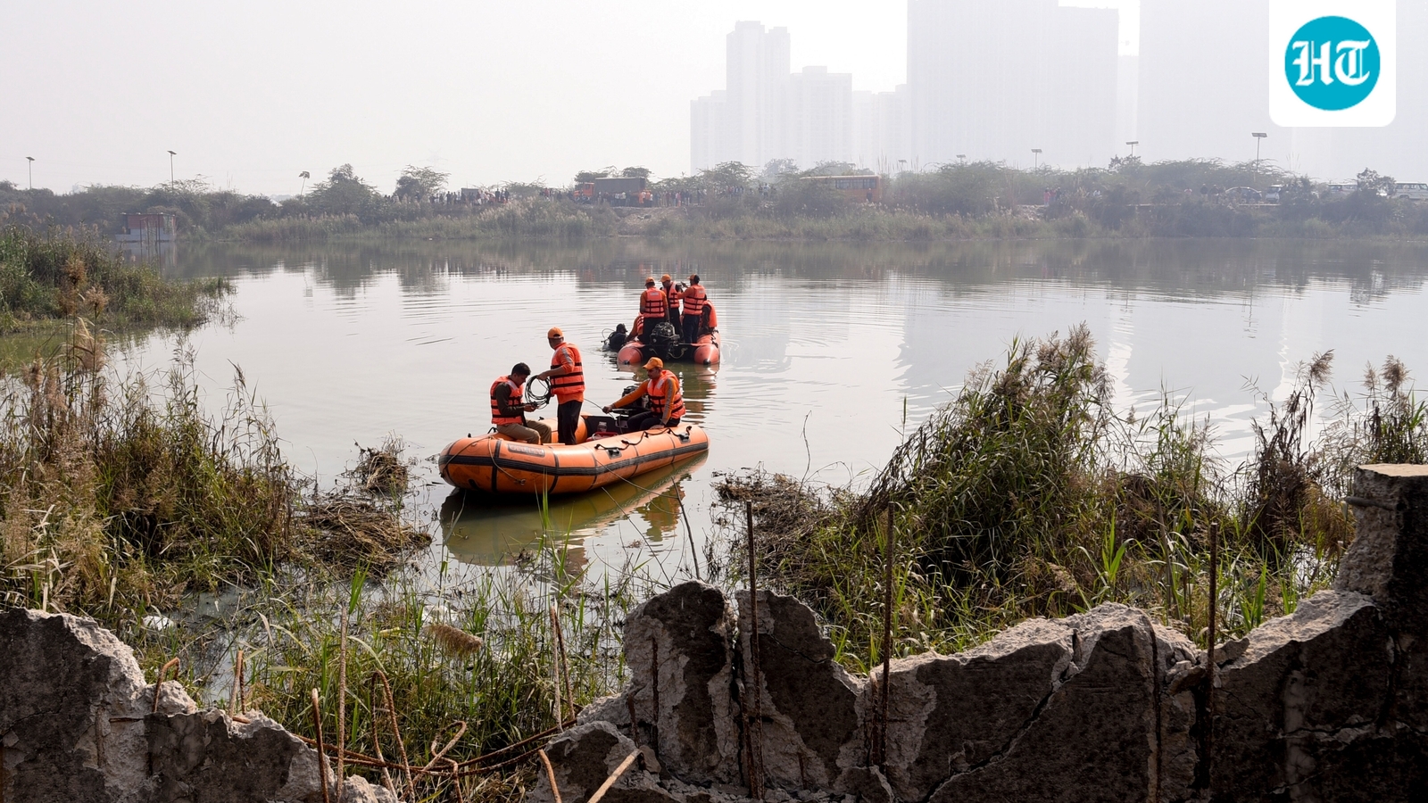 Before Noida techie's death in Sector 150 pit, a close shave for truck driver