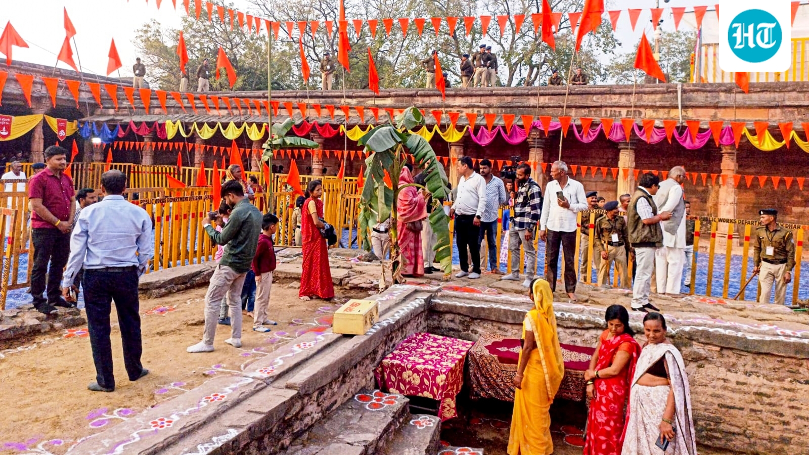 Heavy security at Bhojshala mosque as Basant Panchami puja, Friday namaz coincide