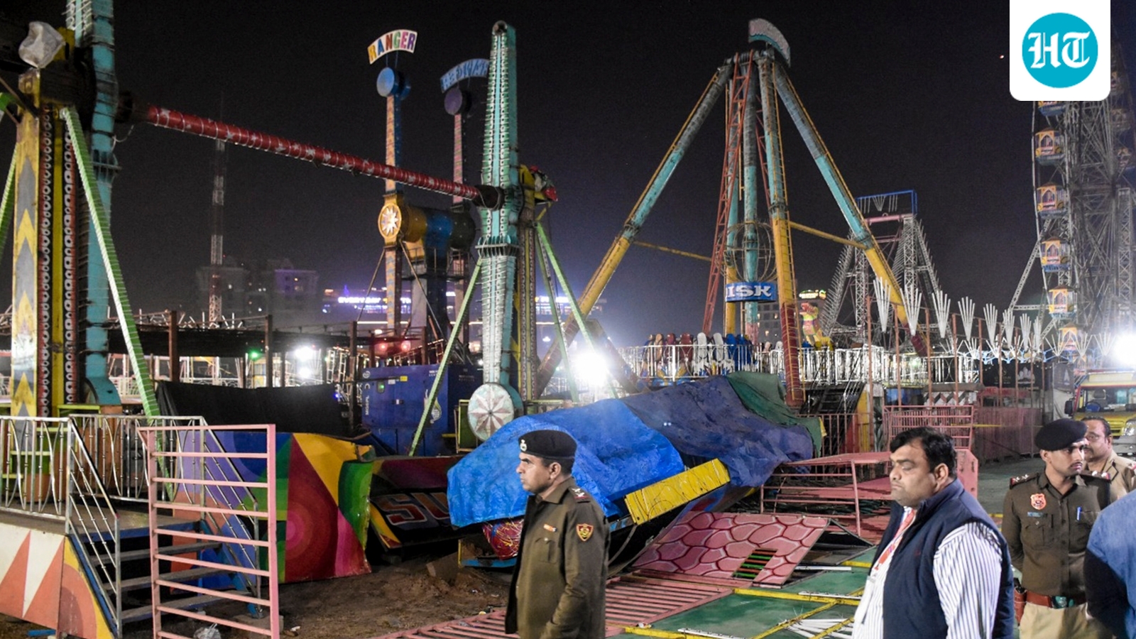 Gate collapse, then swing accident: Two mishaps in one evening at Surajkund mela